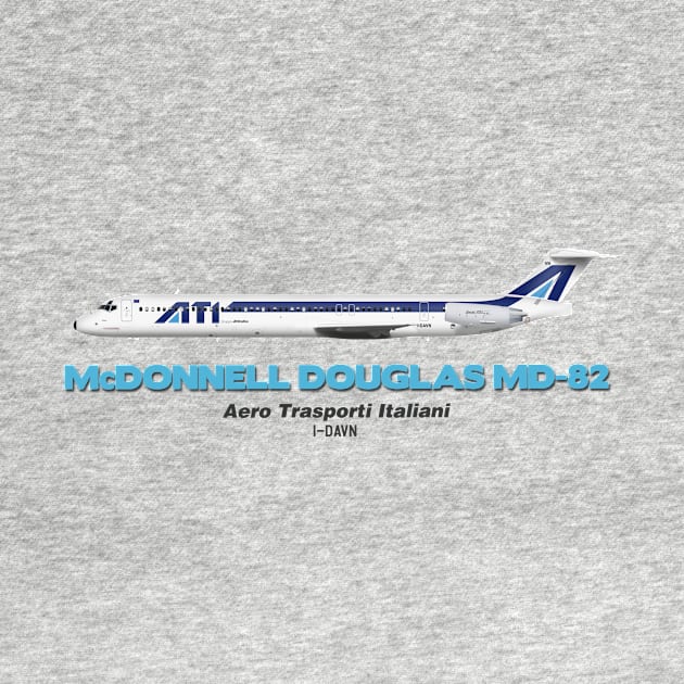 McDonnell Douglas MD-82 - Aero Trasporti Italiani by TheArtofFlying